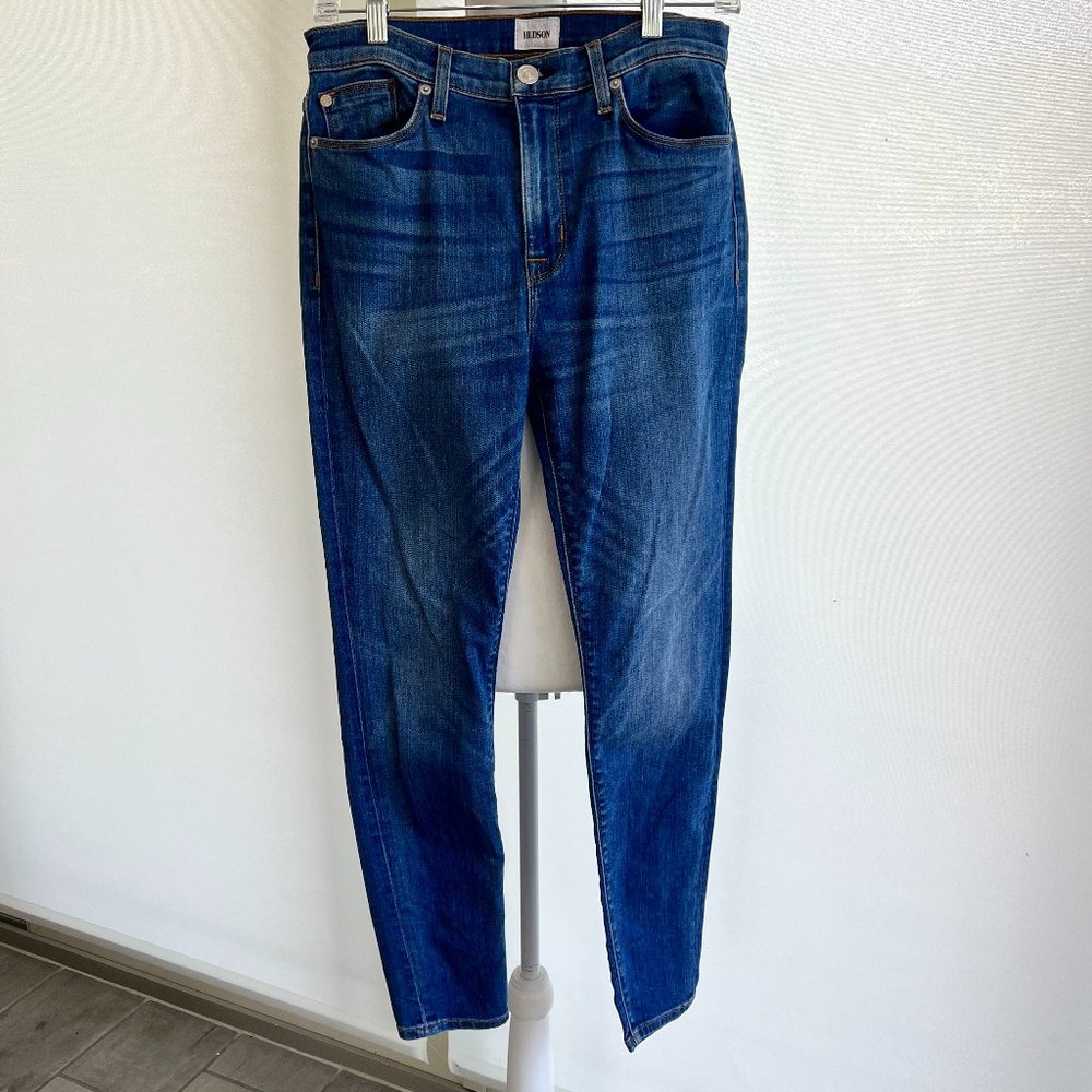 good condition Hudson 'Barbara' high waist super skinny ankle